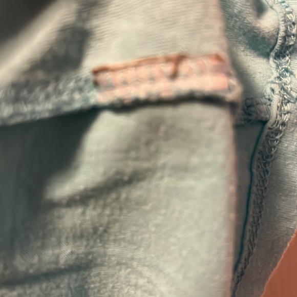 Women’s Jessica Tee T-Shirt Too Light Aqua Blue-Green Cotton/Poly Lg 14-16 - Picture 4 of 4